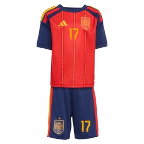 Spanje Williams JR 17 Thuistenue World Cup 2026  - Kids