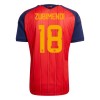 Spanje ZUBIMENDI 18 Thuisshirt World Cup 2026