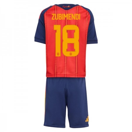 Spanje ZUBIMENDI 18 Thuistenue World Cup 2026  - Kids