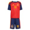 Spanje ZUBIMENDI 18 Thuistenue World Cup 2026  - Kids