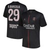 Paris Saint Germain B. Barcola 29 Jordan Vierde Shirt 2025-26