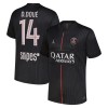 Paris Saint Germain D. Doue 14 Jordan Vierde Shirt 2025-26