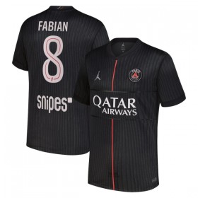 Paris Saint Germain Fabian 8 Jordan Vierde Shirt 2025-26