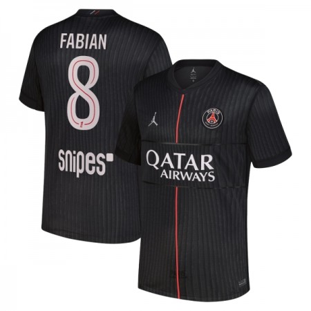 Paris Saint Germain Fabian 8 Jordan Vierde Shirt 2025-26
