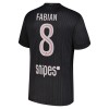 Paris Saint Germain Fabian 8 Jordan Vierde Shirt 2025-26