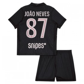 Paris Saint Germain Joao Neves 87 Jordan Fourth Tenue 2025-26  - Kids