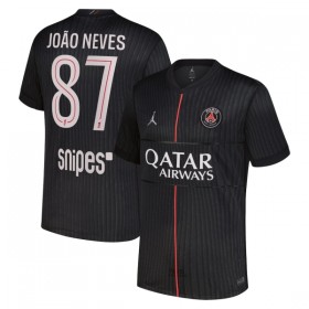 Paris Saint Germain Joao Neves 87 Jordan Vierde Shirt 2025-26
