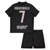 Paris Saint Germain Kvaratskhelia 7 Jordan Fourth Tenue 2025-26 - Kids Paris Saint Germain Kvaratskhelia 7 Jordan Fourth Tenue 2025-26 - Kids