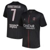 Paris Saint Germain Kvaratskhelia 7 Jordan Vierde Shirt 2025-26