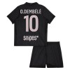 Paris Saint Germain O. Dembele 10 Jordan Fourth Tenue 2025-26  - Kids