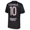 Paris Saint Germain O. Dembele 10 Jordan Vierde Shirt 2025-26