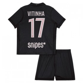 Paris Saint Germain Vitinha 17 Jordan Fourth Tenue 2025-26  - Kids