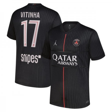 Paris Saint Germain Vitinha 17 Jordan Vierde Shirt 2025-26