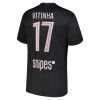 Paris Saint Germain Vitinha 17 Jordan Vierde Shirt 2025-26