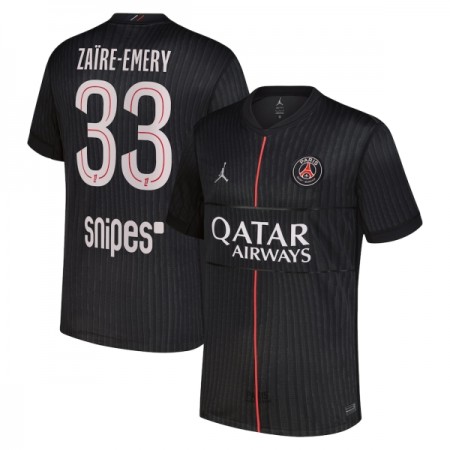 Paris Saint Germain Zaire-Emery 33 Jordan Vierde Shirt 2025-26
