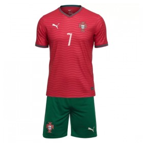 Portugal Ronaldo 7 Thuistenue World Cup 2026  - Kids