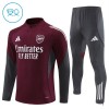 Arsenal Rode Trainings Sweatshirt Kwart-Zip 2025-26  - Kids