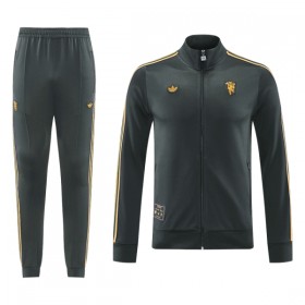 Manchester United Zwarte Trainingsjack Pak 2025-26