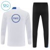Paris Saint Germain Witte Trainings Sweatshirt Kwart-Zip 2025-26  - Kids