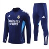 Real Madrid Navy Version Trainings Sweatshirt Kwart-Zip 2025-26