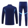 Real Madrid Navy Version Trainings Sweatshirt Kwart-Zip 2025-26