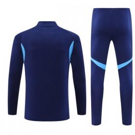 Real Madrid Navy Version Trainings Sweatshirt Kwart-Zip 2025-26