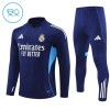 Real Madrid Navy Version Trainings Sweatshirt Kwart-Zip 2025-26 - Kids Real Madrid Navy Version Trainings Sweatshirt Kwart-Zip 2025-26 - Kids
