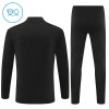 Real Madrid Zwarte Trainings Sweatshirt Kwart-Zip 2025-26  - Kids