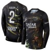 Paris Saint Germain Hakimi 2 Night Edition Shirt 2025-26 Lange Mouw