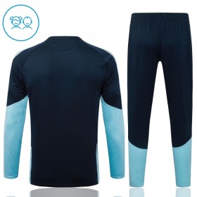 Argentinië Navy Version Trainings Sweatshirt Kwart-Zip 2026-27  - Kids