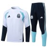 Argentinië Witte Trainings Sweatshirt Kwart-Zip 2026-27