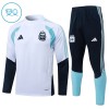 Argentinië Witte Trainings Sweatshirt Kwart-Zip 2026-27  - Kids