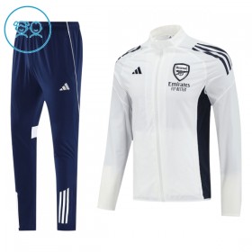 Arsenal Witte Trainingsjack Pak 2025-26  - Kids
