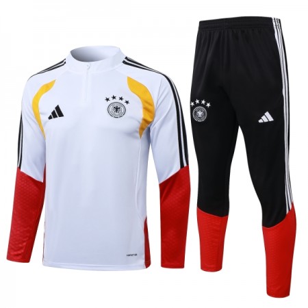 Duitsland Witte Trainings Sweatshirt Kwart-Zip 2026-27 Duitsland Witte Trainings Sweatshirt Kwart-Zip 2026-27