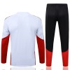 Duitsland Witte Trainings Sweatshirt Kwart-Zip 2026-27