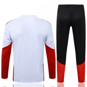 Duitsland Witte Trainings Sweatshirt Kwart-Zip 2026-27