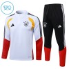 Duitsland Witte Trainings Sweatshirt Kwart-Zip 2026-27  - Kids