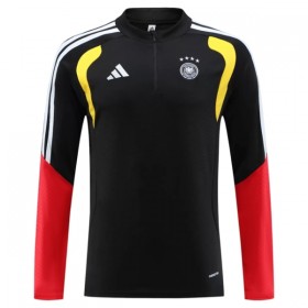 Duitsland Zwarte Trainings Sweatshirt Kwart-Zip 2026-27