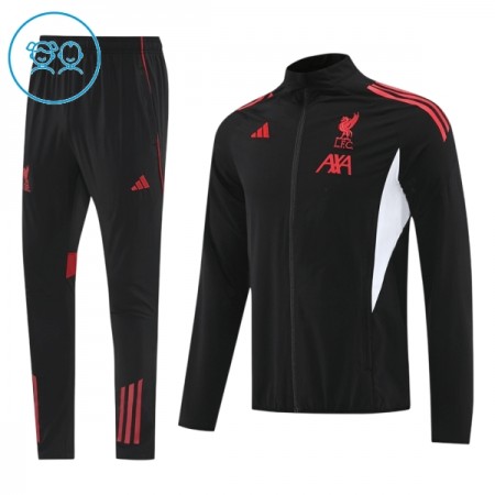 Liverpool Zwarte Trainingsjack Pak 2025-26  - Kids