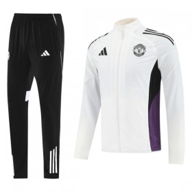 Manchester United Witte Trainingsjack Pak 2025-26