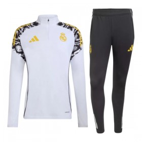Real Madrid Witte Trainings Sweatshirt Kwart-Zip 2026-27