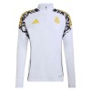 Real Madrid Witte Trainings Sweatshirt Kwart-Zip 2026-27