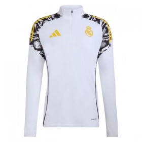 Real Madrid Witte Trainings Sweatshirt Kwart-Zip 2026-27