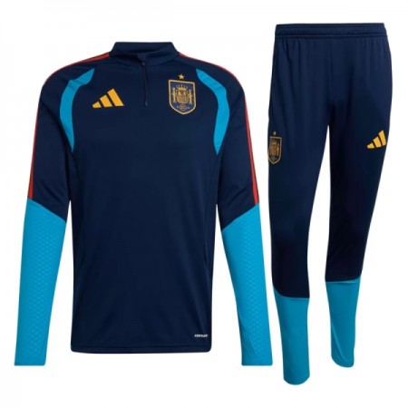 Spanje Navy Version Trainings Sweatshirt Kwart-Zip 2026-27 Spanje Navy Version Trainings Sweatshirt Kwart-Zip 2026-27