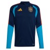 Spanje Navy Version Trainings Sweatshirt Kwart-Zip 2026-27