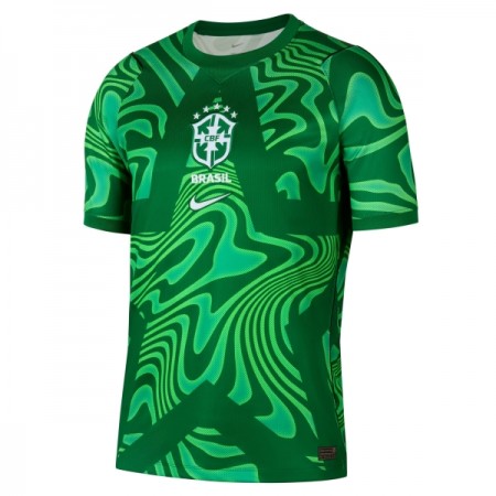 Brazilië Doelman Thuisshirt World Cup 2026 Groene