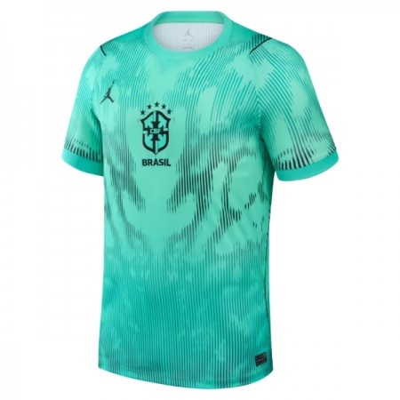 Brazilië Doelman Uitshirt World Cup 2026 Groene