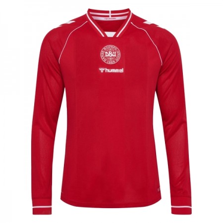 Denemarken Thuisshirt World Cup 2026 Lange Mouw Denemarken Thuisshirt World Cup 2026 Lange Mouw