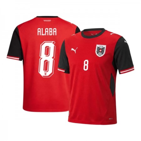 Oostenrijk Alaba 8 Thuisshirt World Cup 2026 Oostenrijk Alaba 8 Thuisshirt World Cup 2026