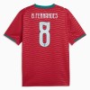 Portugal B. Fernandes 8 Thuisshirt World Cup 2026